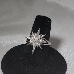 Beautiful Diamonart Sterling Silver CZ Star
